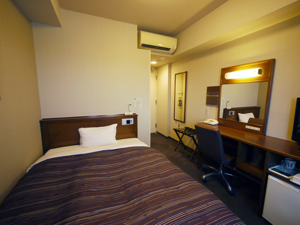 ホテルルートイン水戸県庁前  ◆加熱式たばこ専用◆ シングルルーム