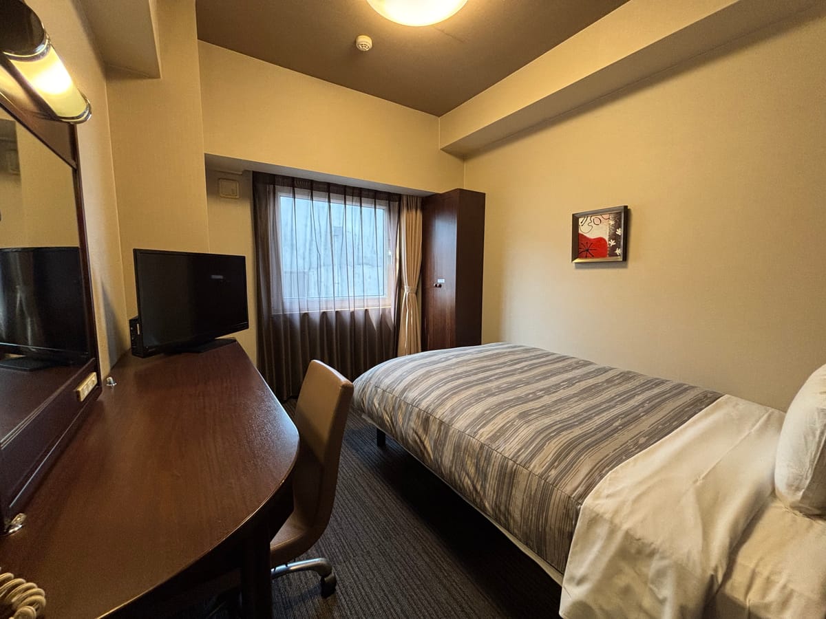 ホテルルートイン徳山駅前 ◆加熱式たばこ専用◆ シングルルーム