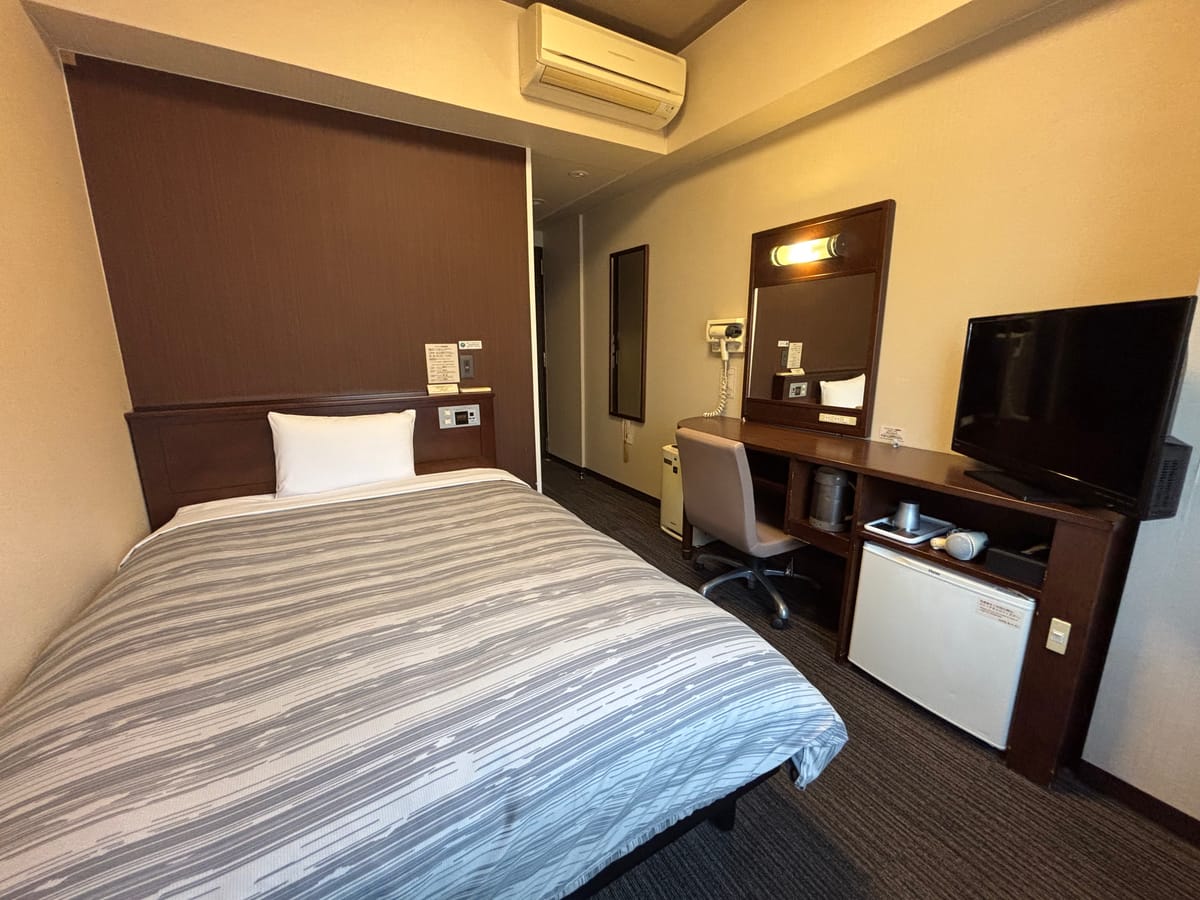 ホテルルートイン徳山駅前 シングル喫煙