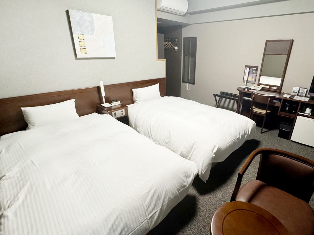 ホテルルートイン諫早インター ◆加熱式たばこ専用◆ ツインルーム