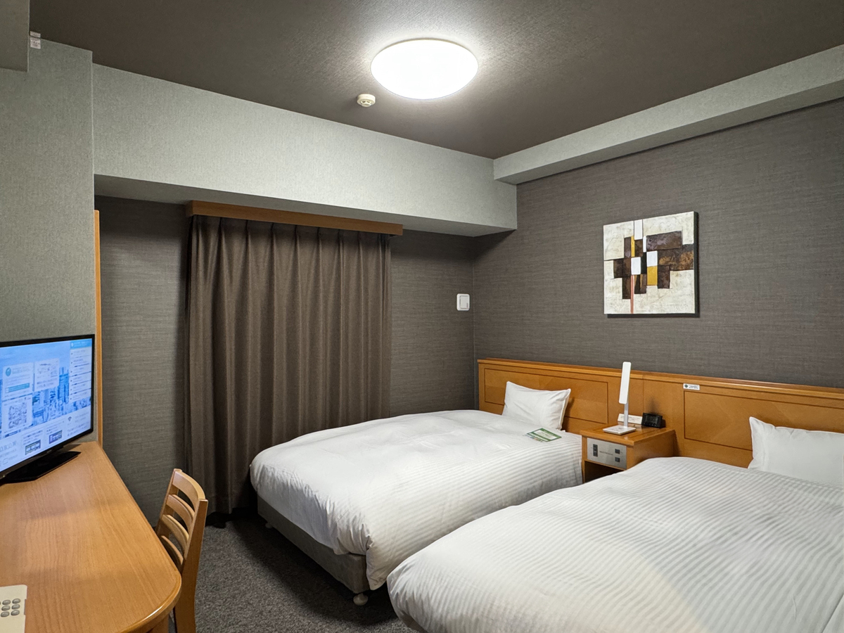 ホテルルートイン浜松西インター 喫煙ツイン