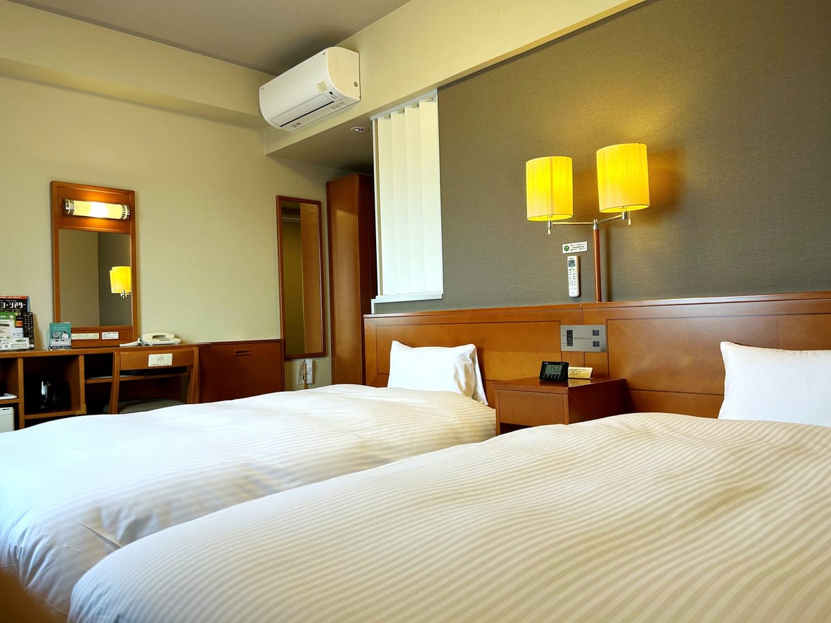 ホテルルートイン知立-国道1号- ◆加熱式たばこ専用◆ ツインルーム