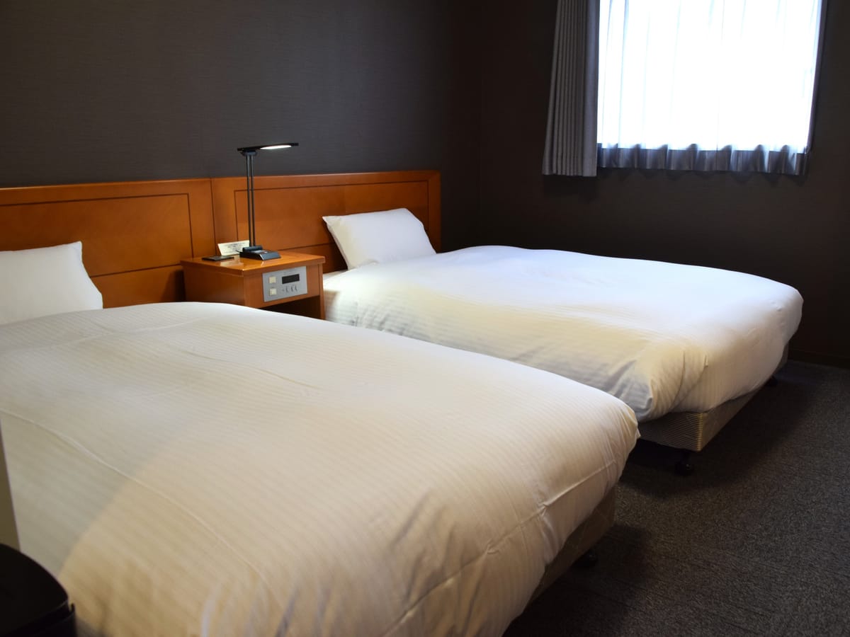 ホテルルートイン金沢駅前 ◆加熱式たばこ専用◆ ツインルーム