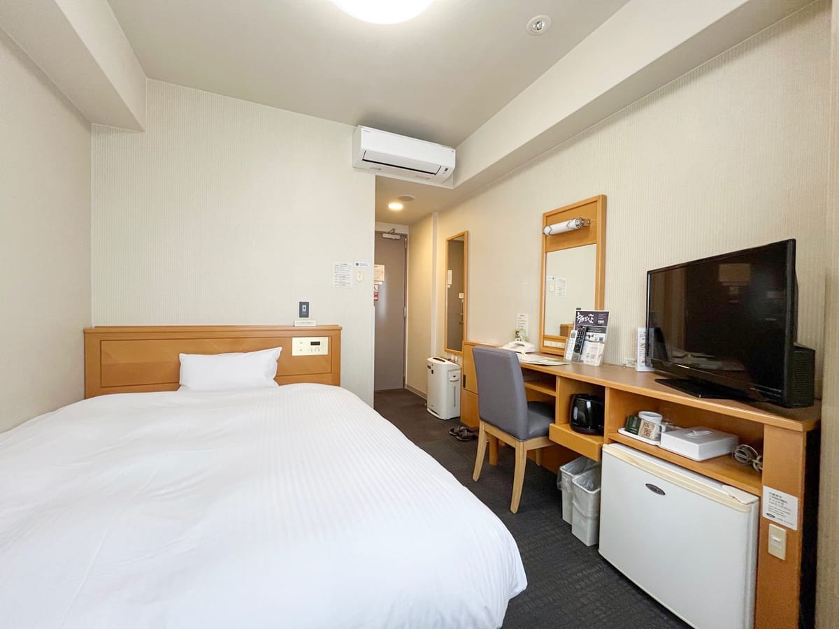 ホテルルートイン美川インター 禁煙 シングルルーム