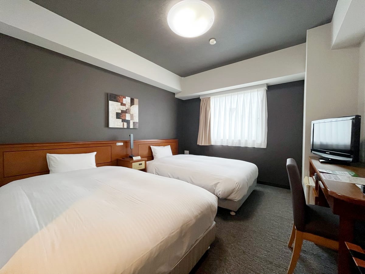 ホテルルートイン美川インター 喫煙 ツインルーム