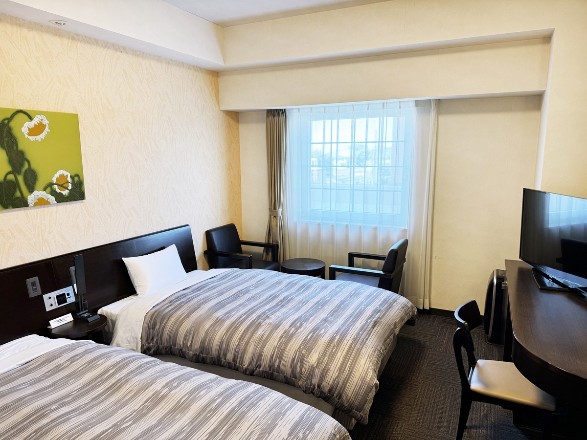 知床天然温泉 ルートイングランティア知床・斜里駅前 ◆加熱式たばこ専用◆ ツインルーム