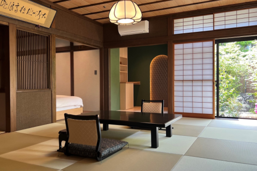 萩の宿 常茂恵 【リニューアル】モダン和洋室（1階庭園側、禁煙）