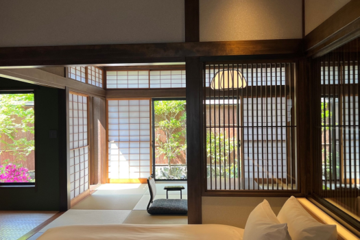 萩の宿 常茂恵 【リニューアル】モダン和洋室（1階庭園側、禁煙）