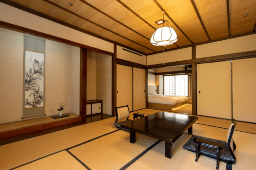 萩の宿 常茂恵 【2023年改装】和洋室（1階庭園側、禁煙）