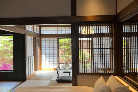 萩の宿 常茂恵 【2023年改装】モダン和洋室（1階庭園側、禁煙）