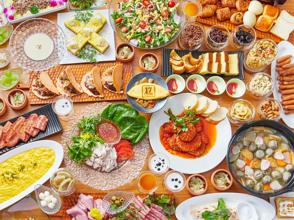 アパホテル&リゾート<大阪なんば駅前タワー> 【朝食(ブランチ)ビュッフェ付き】テーマパークビュッフェ体験○2階17CLUB