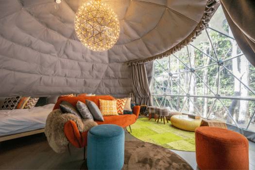 湯布院温泉郷 グランピング COMOREBI スタンダードBBQコース (夕朝食付)