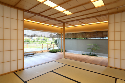 丸　和泉屋町 【夕食付き】鴨川を望む一棟貸しの純和風邸宅での休日(DP)