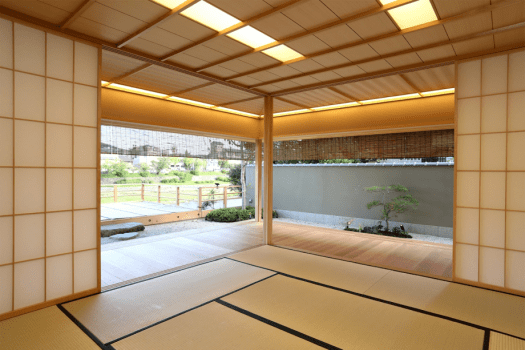 丸　和泉屋町 【朝食付き】鴨川を望む一棟貸しの純和風邸宅での休日(DP)