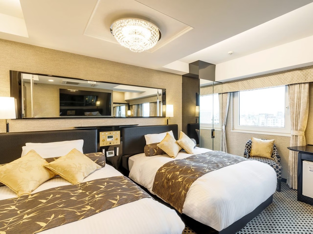 アパホテル＜浅草 蔵前駅前＞ デラックスツインルーム　禁煙室　