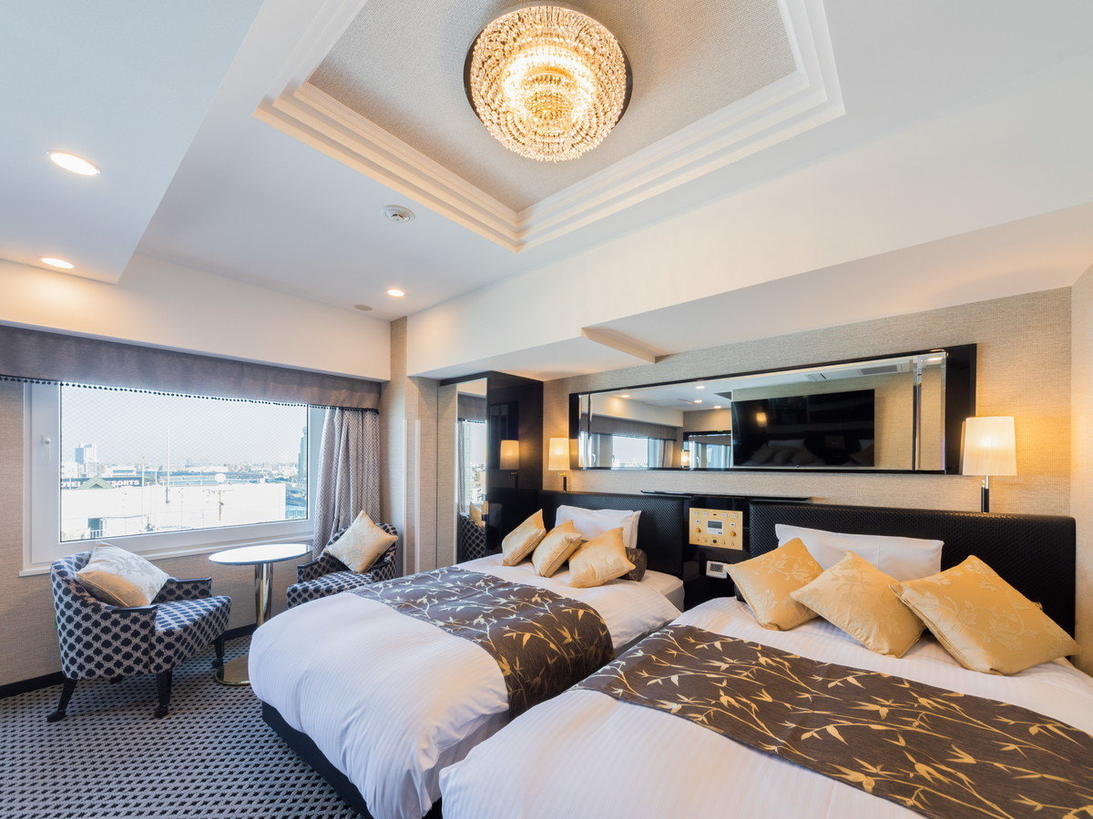 アパホテル<浅草 蔵前北> デラックスツインルーム