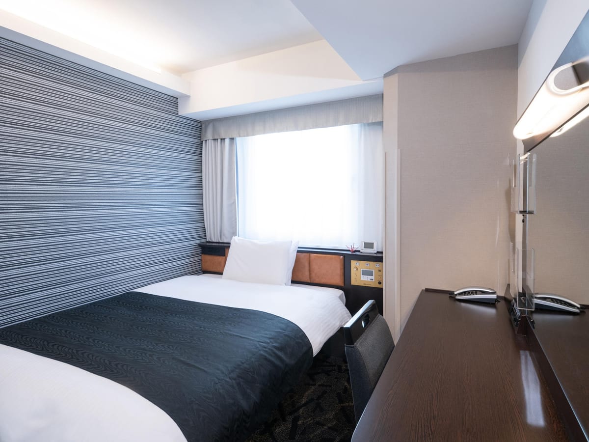 アパホテル＜八丁堀駅前＞ スタンダードルーム（1名利用）全室禁煙