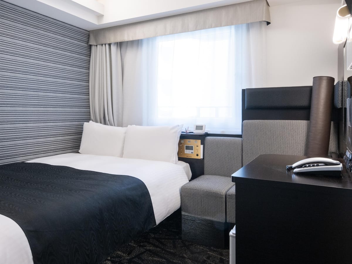 アパホテル＜八丁堀駅前＞ コージールーム（2名利用）全室禁煙