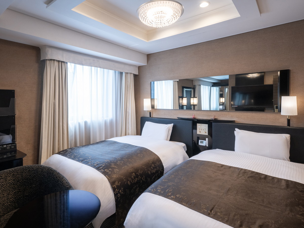 アパホテル＜東新宿 歌舞伎町＞ デラックスツインルーム　【禁煙】