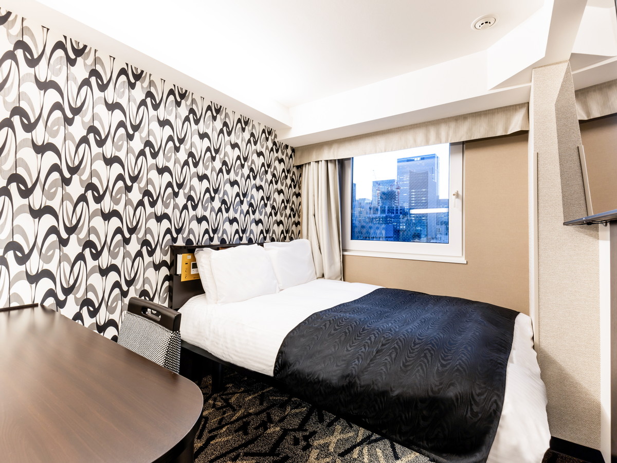 アパホテル〈茅場町八丁堀駅前〉 スタンダードルーム（2名利用）全室禁煙