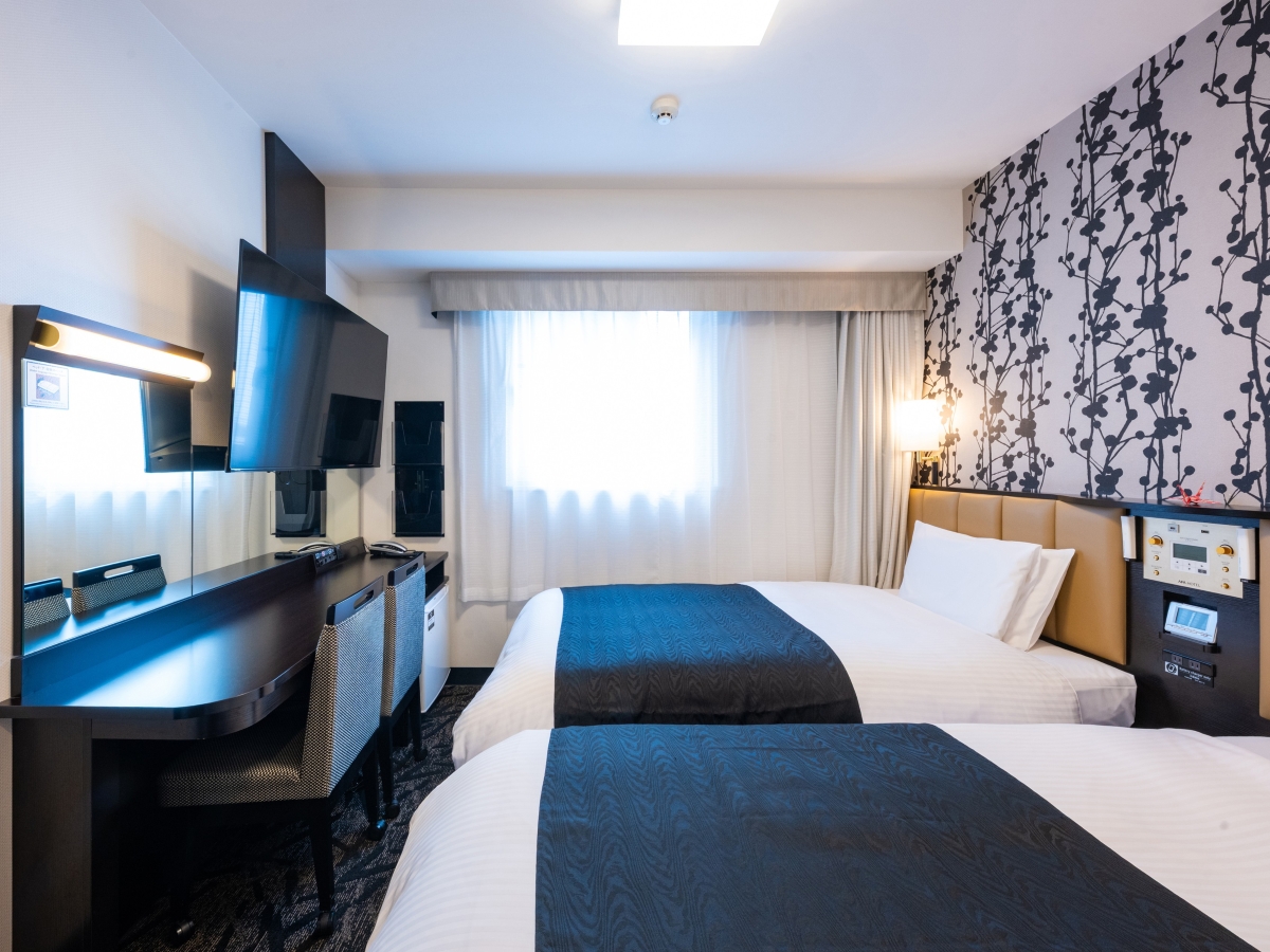 アパホテル＜名古屋駅前＞ ヴィラツインルーム　□ 全室禁煙 □