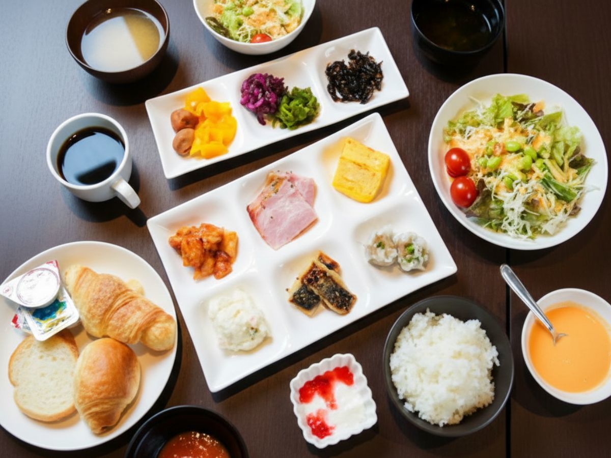 アパホテル＜なんば心斎橋西＞ 【朝食付き】焼きたてがポンッと躍り出る！「魔法のパンケーキ」と管理栄養士監修の身体に優しいビュッフェ