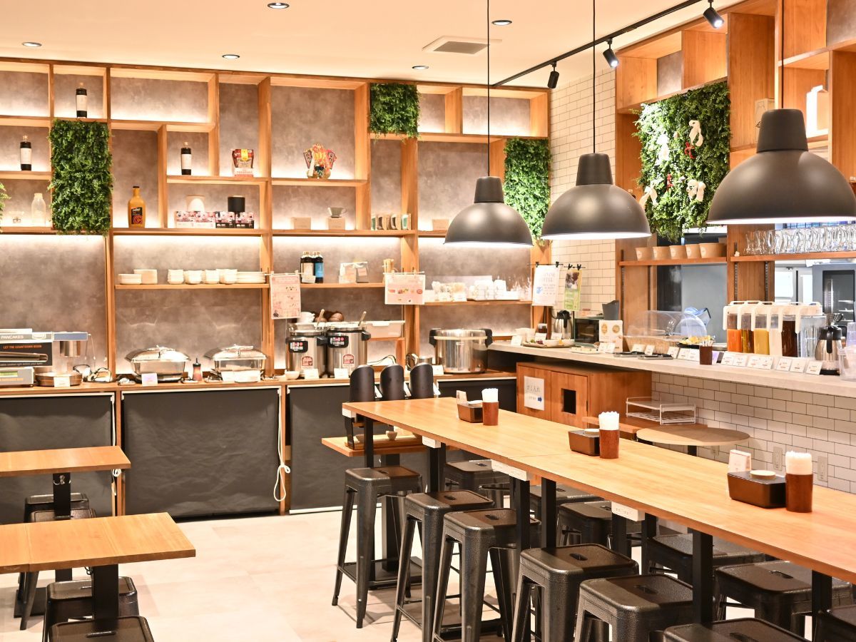 アパホテル＜なんば心斎橋西＞ 【朝食付き】焼きたてがポンッと躍り出る！「魔法のパンケーキ」と管理栄養士監修の身体に優しいビュッフェ