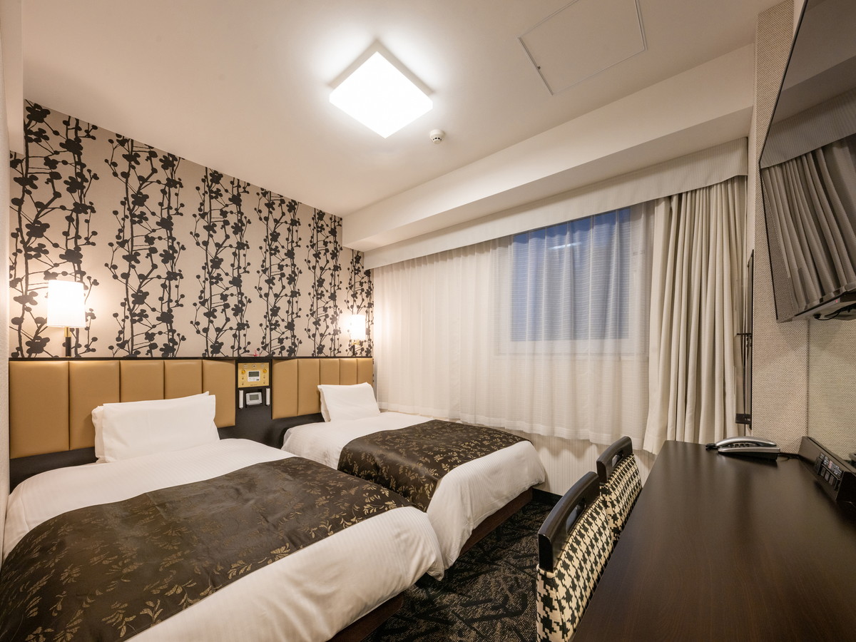 アパホテル〈名古屋駅前北〉 ツイン【喫煙室】