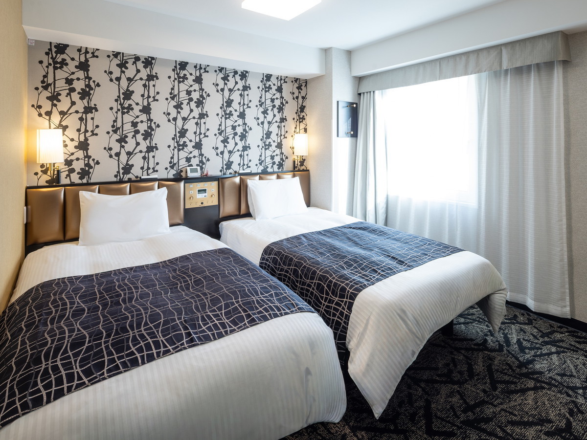 アパホテル＜新潟古町＞ ツインルーム(110cmベッド2台）【禁煙室】