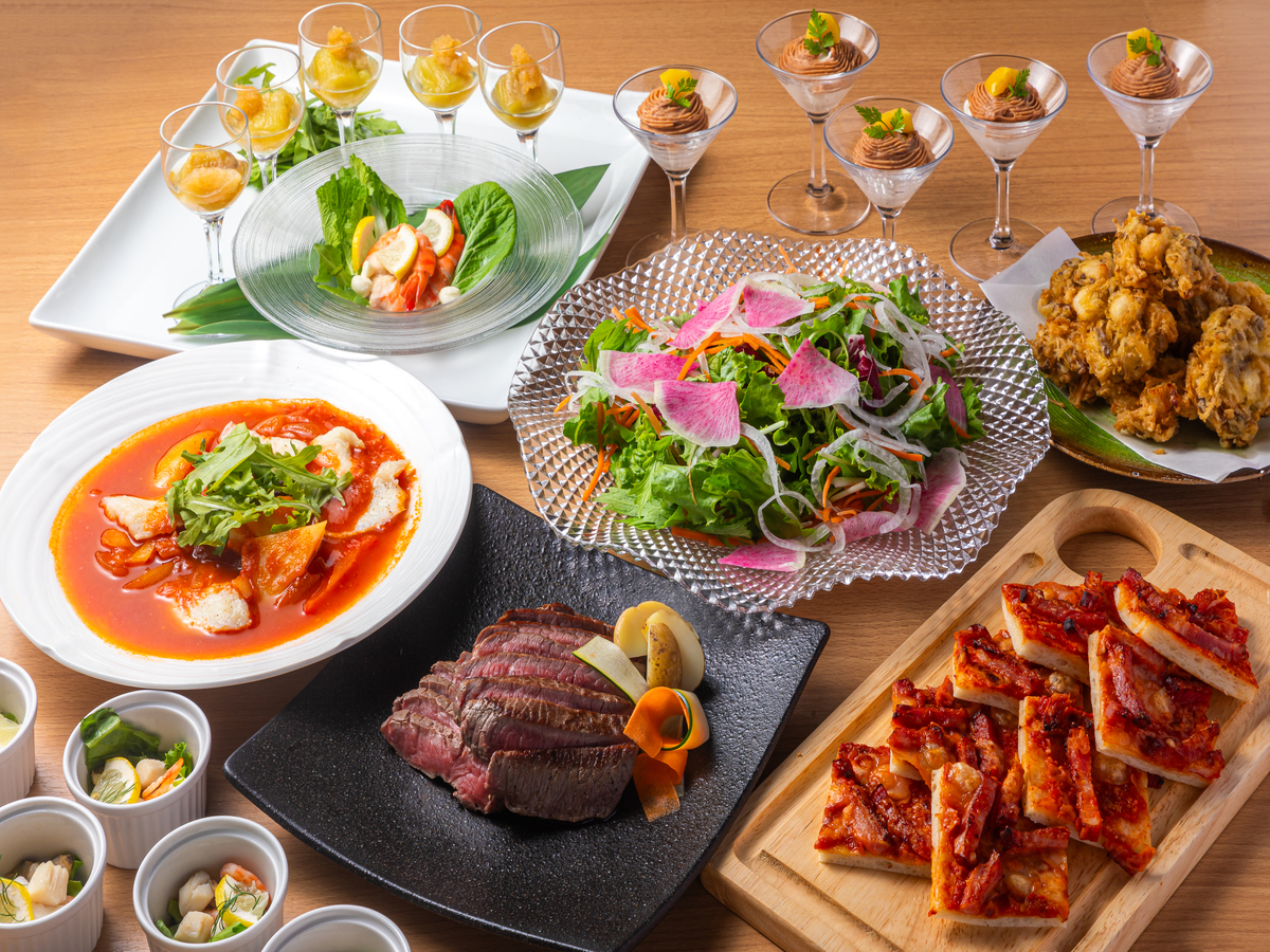 アパホテル＆リゾート〈御堂筋本町駅前タワー〉 【夕食付き】牛ロースステーキと和洋のディナービュッフェ●飲み放題付き