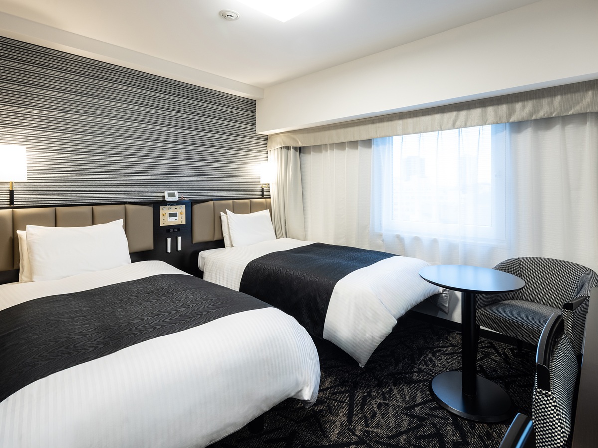 アパホテル＆リゾート＜新潟駅前大通＞ ツインルーム■喫煙室■