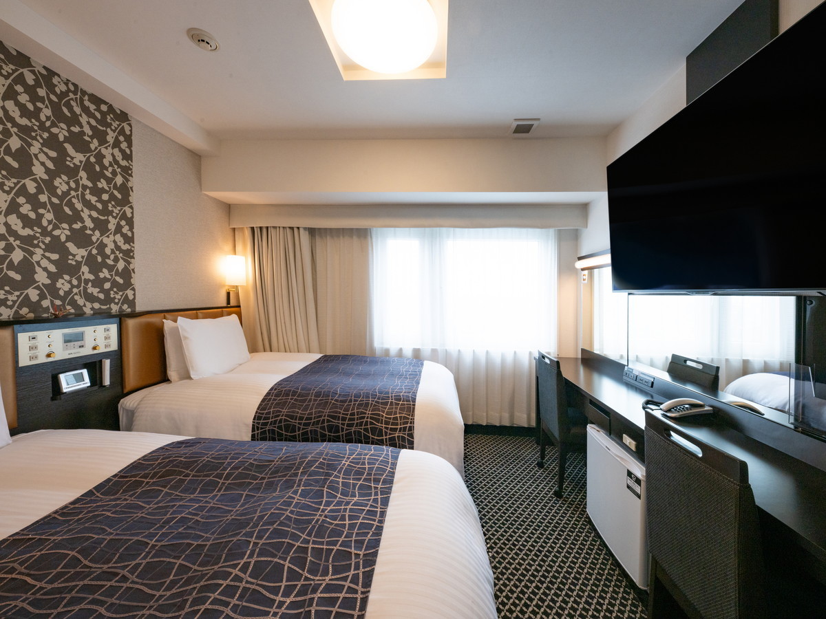 アパホテル＆リゾート＜西新宿五丁目駅前タワー＞ ツイン　禁煙室
