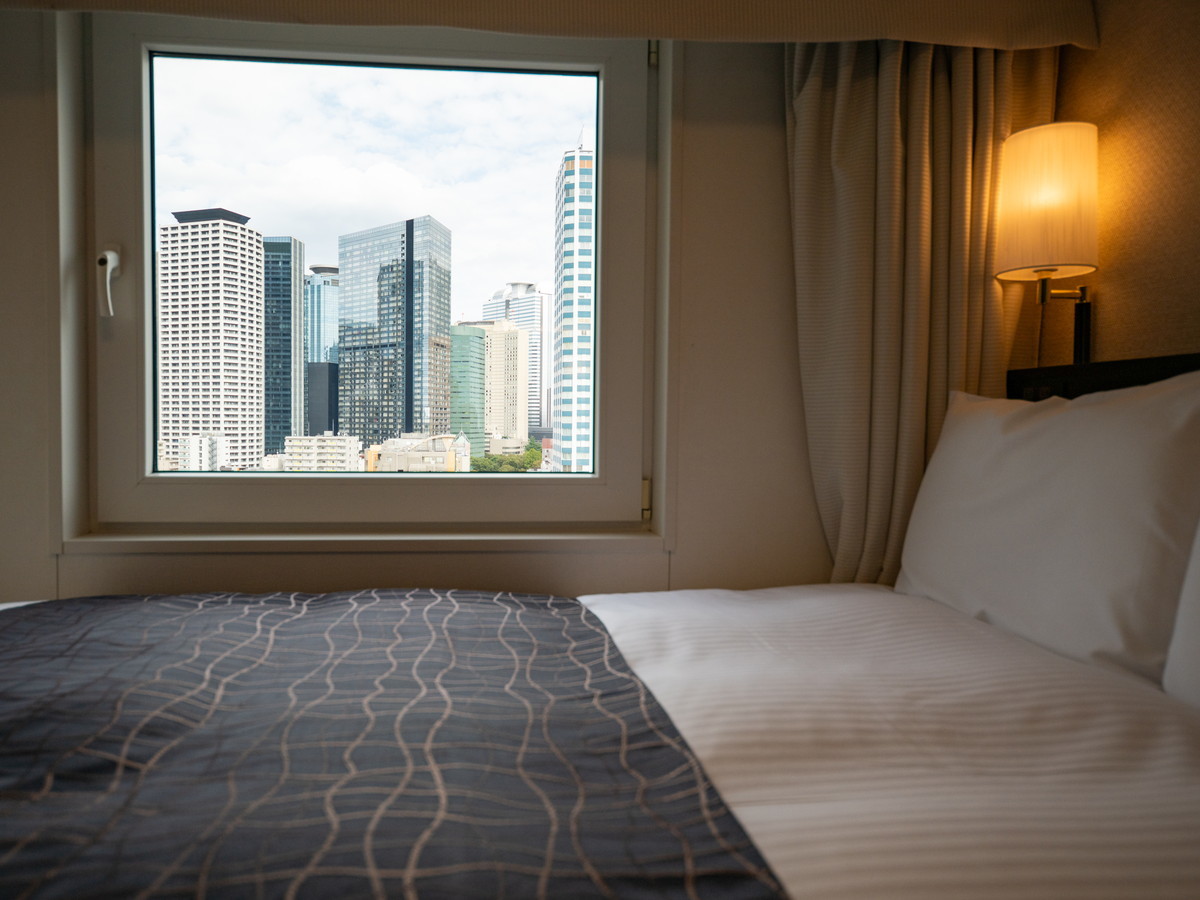 アパホテル＆リゾート＜西新宿五丁目駅前タワー＞ シティビュー　ダブル　禁煙室【高層階・17階以上】
