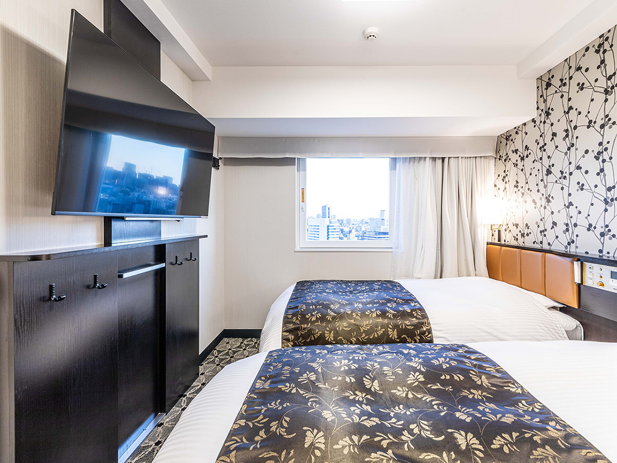 アパホテル＆リゾート＜両国駅前タワー＞ カジュアルツインルーム 禁煙室