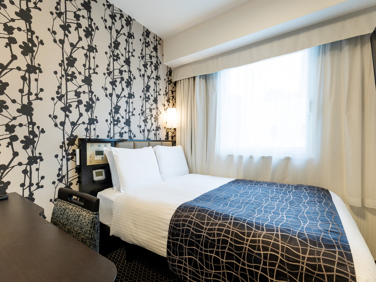 アパホテル〈淀屋橋 北浜駅前〉 スタンダードルーム 2名利用【禁煙室】