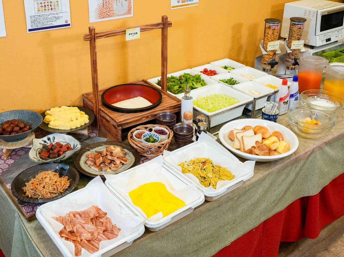 アパホテル<びわ湖 瀬田駅前> 【朝食付き】一日の始まりはおいしい朝食から。和洋ビュッフェ付きプラン