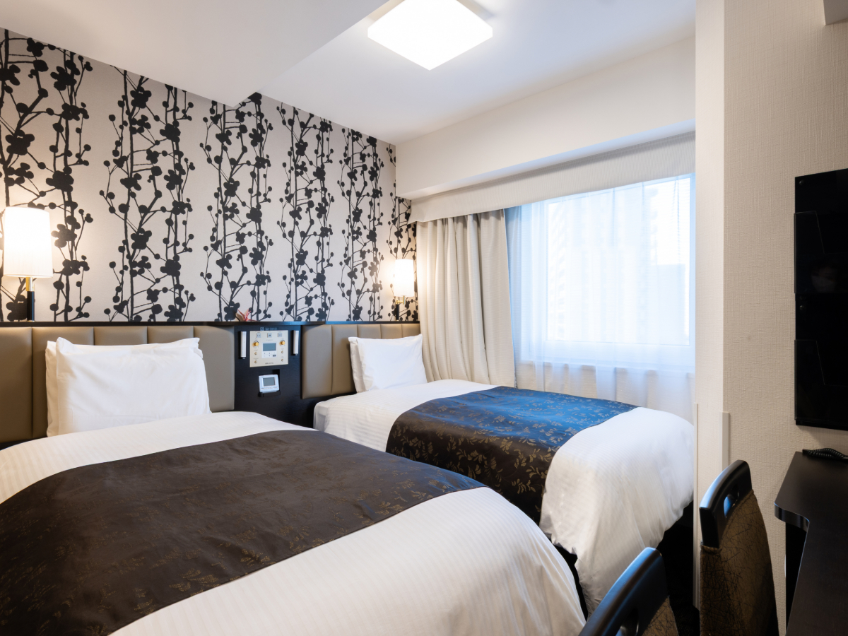 アパホテル＜高岡駅前＞ コンパクトツイン 禁煙室