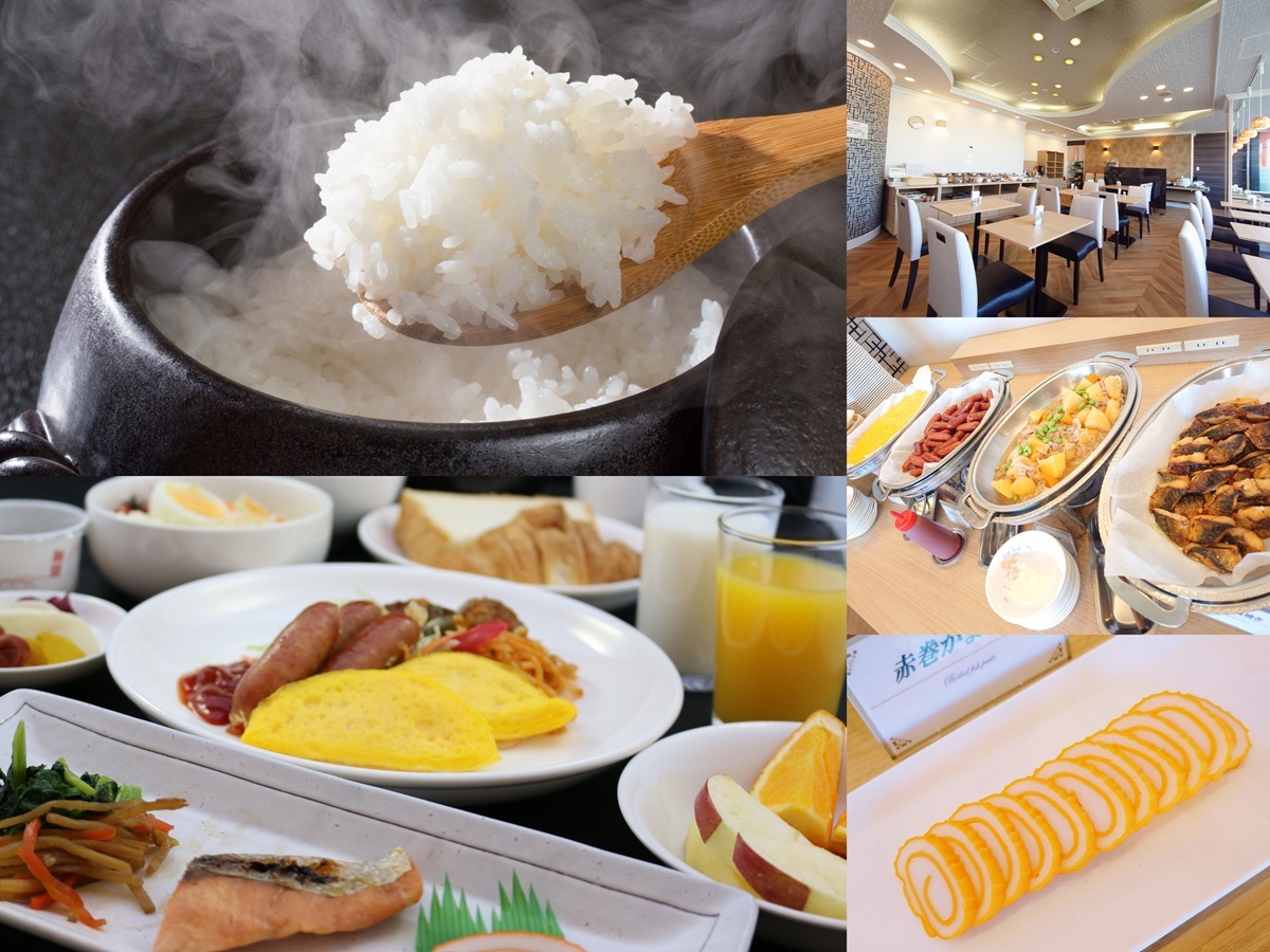アパホテル<砺波駅前> 【朝食付き】和・洋のビュッフェ♪ 1日の始まりは朝食から!