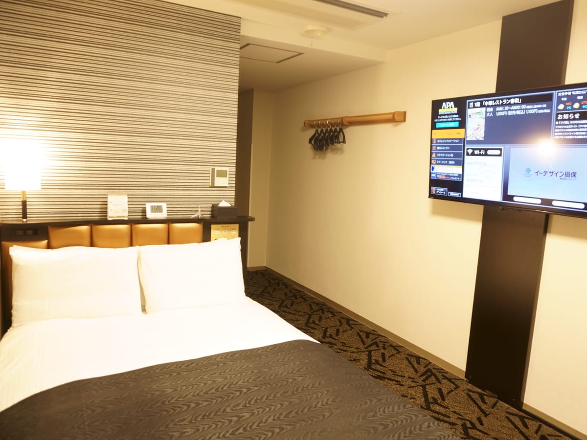 アパホテル＜埼玉谷塚駅前＞ ダブル喫煙可