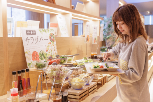 芦別温泉スターライトホテル＆おふろcafe星遊館 【朝食付き】芦別名物ガタタンや４種の出し巻き玉子など約５０品のバイキングで朝から元気に！