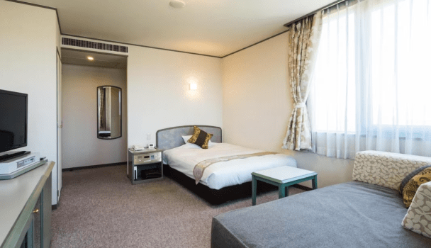 ホテルエリアワン広島ウイング ダブルルーム【禁煙】