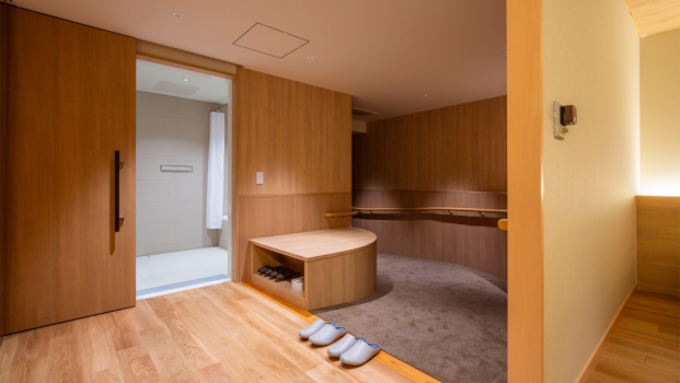 浅虫温泉　南部屋・海扇閣 ＜禁煙＞ユニバーサルルーム　【3F・57㎡・シモンズベッド】