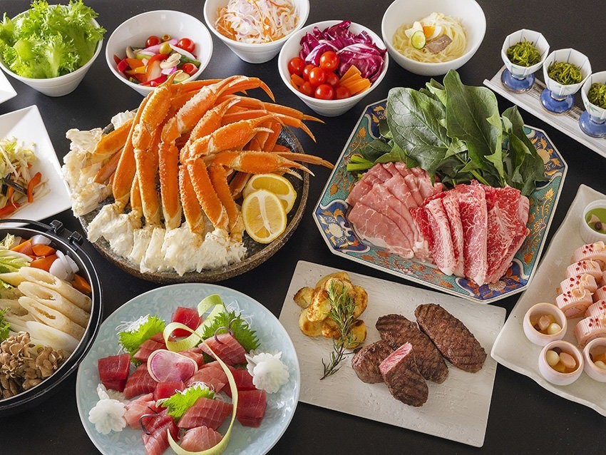 ANAクラウンプラザリゾート安比高原 【2食付／夕食はビュッフェ】かに食べ放題！＆岩手・東北の旬、特産料理を楽しむビュッフェプラン