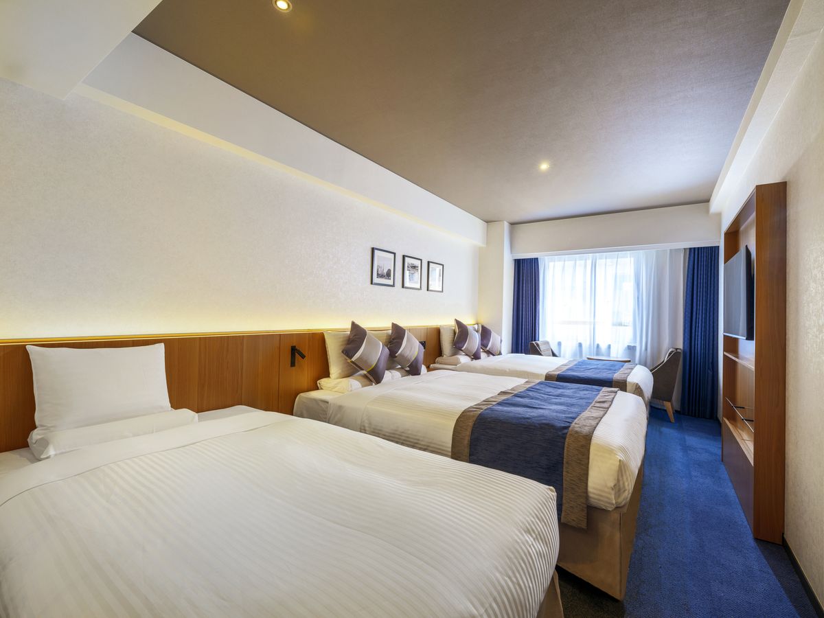 ホテルマイステイズプレミア浜松町 【リニューアル】【禁煙】デラックスツイン(エキストラベッド付)