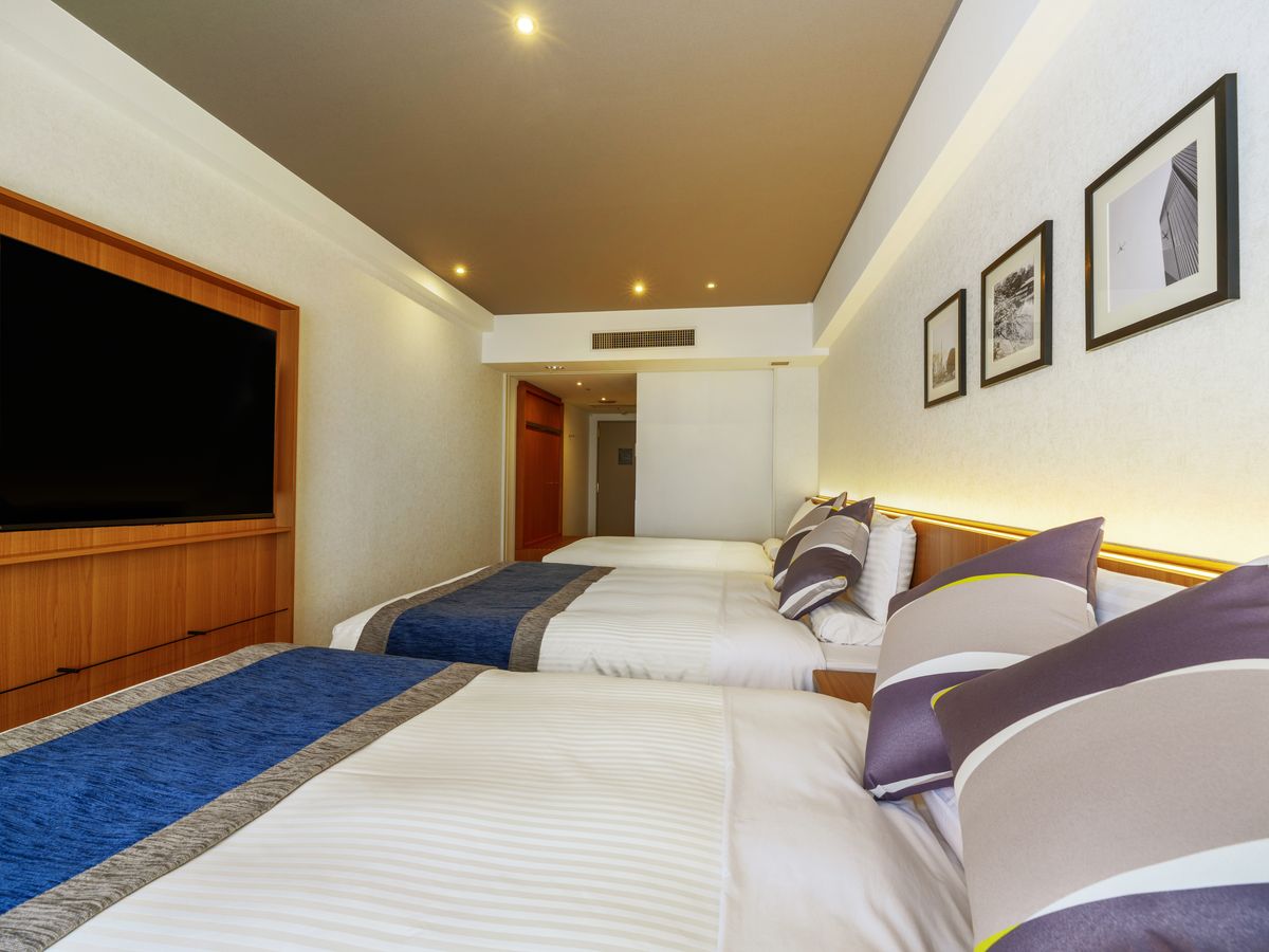 ホテルマイステイズプレミア浜松町 【リニューアル】【禁煙】デラックスツイン(エキストラベッド付)