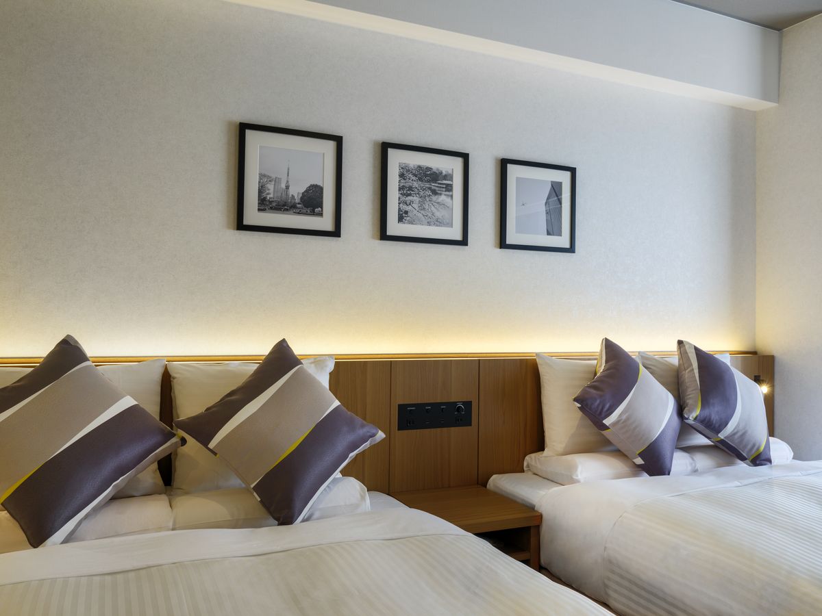 ホテルマイステイズプレミア浜松町 【リニューアル】【禁煙】デラックスツイン(エキストラベッドなし)