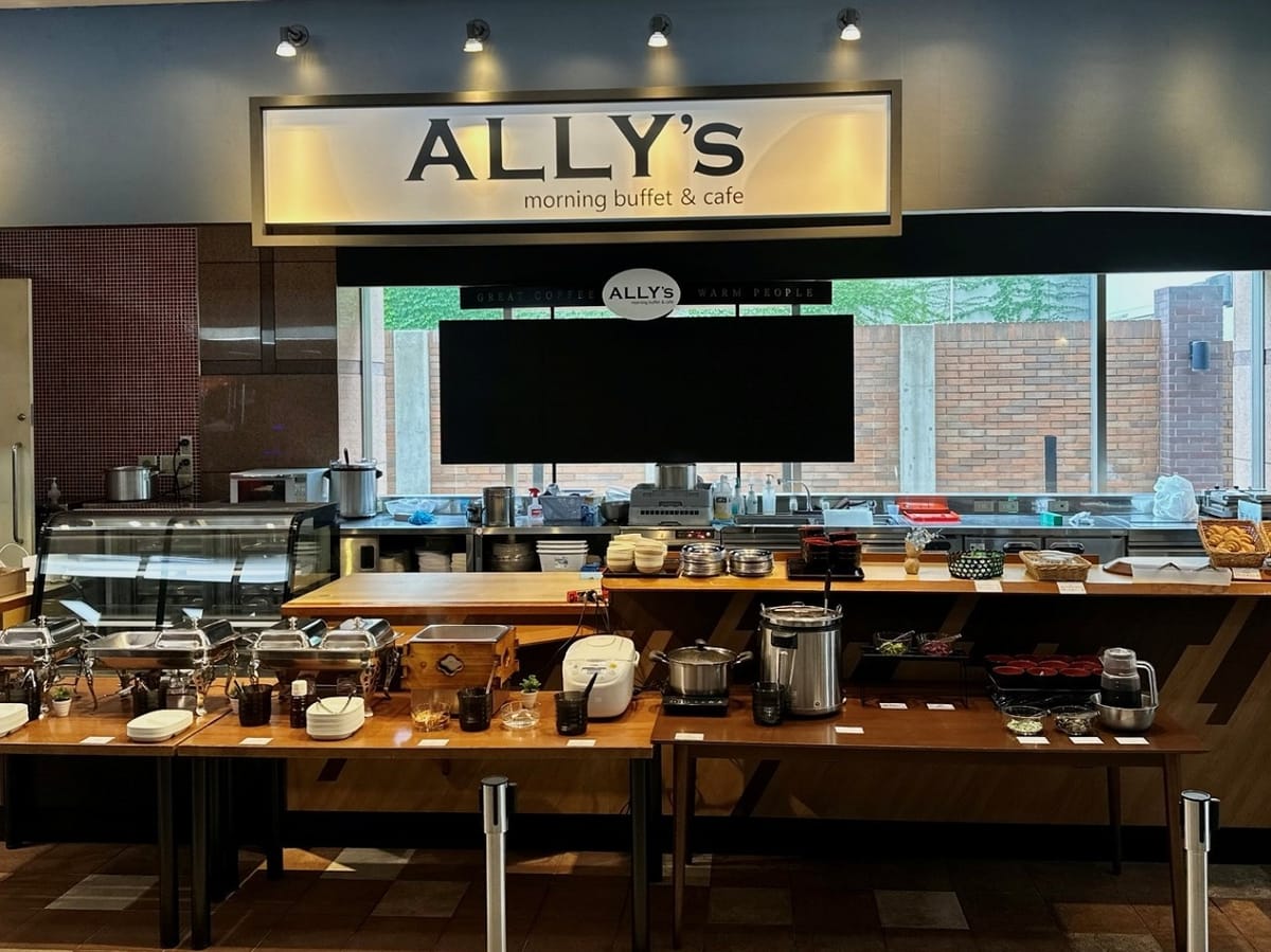 アパホテル〈金沢片町〉EXCELLENT（6/1～the b 金沢片町） 【朝食ビュッフェ付き】会場はアパホテル金沢中央1階 ALLYs 約30種類の和・洋ビュッフェ