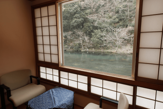 元禄旅籠 油屋 夢酔庵　川沿い和室　６畳 　ユニットタイプ源泉かけ流し温泉付