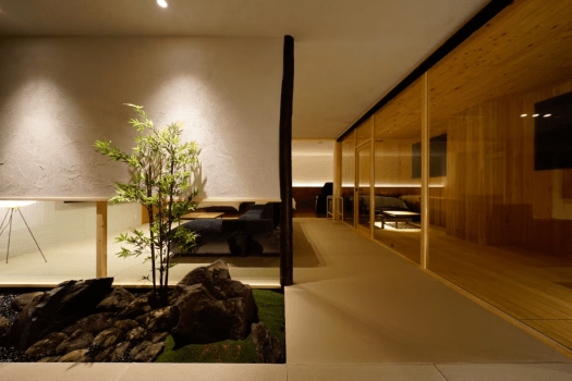 ホテルききょう <ダイナミックパッケージ専用>【 プライベート空間 輝 】源泉かけ流し半露天風呂・ダイニング付き!ワンフロアーに1室!贅沢なひと時