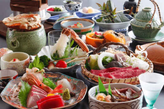 ホテルききょう <ダイナミックパッケージ専用>【 グレードアッププラン 】ちょっと贅沢な旅!!源泉掛け流しの自慢の湯と北陸・加賀の美味を楽しむ♪♪